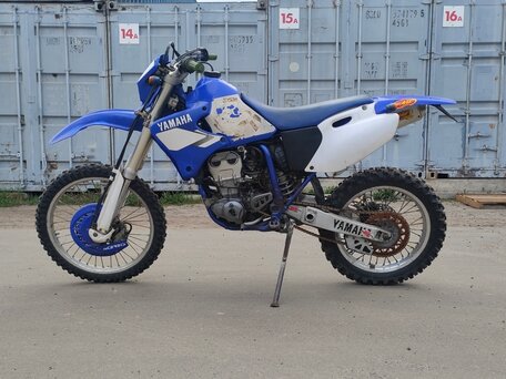 2003 Yamaha WR400F, синий, 299000 рублей, вид 4