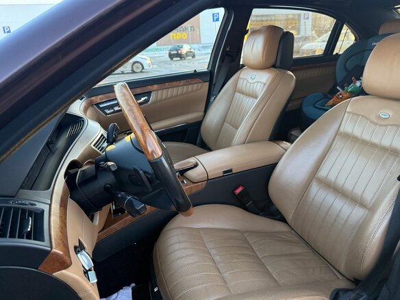 2011 Mercedes-Benz S-Класс 500 Long V (W221) Рестайлинг, коричневый - вид 11