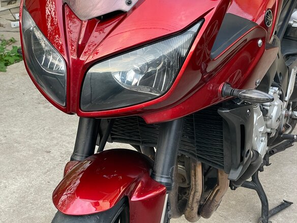2008 Yamaha FZS1000 Fazer, красный, 550000 рублей - вид 8
