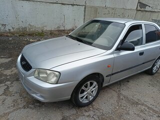 2005 Hyundai Accent ТагАЗ II, серебристый, 290000 рублей, вид 3