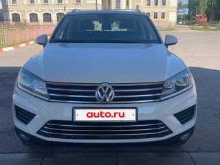 2015 Volkswagen Touareg II Рестайлинг, белый, 2700000 рублей, вид 1