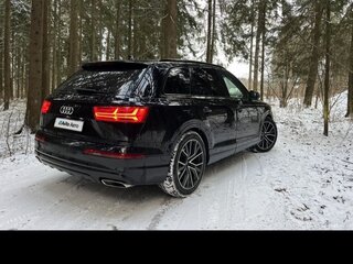 2016 Audi Q7 II (4M), чёрный, 3500000 рублей, вид 3