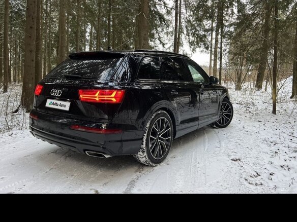 2016 Audi Q7 II (4M), чёрный, 3500000 рублей - вид 2