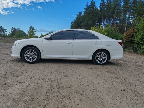 2014 Toyota Camry VII (XV50), белый, 1785000 рублей - вид 8