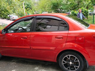 2011 Kia Rio II Рестайлинг, красный, 510000 рублей, вид 2