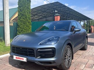 2019 Porsche Cayenne III, голубой, 8500000 рублей, вид 3