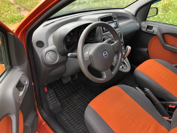 2007 Fiat Panda II, оранжевый - вид 6