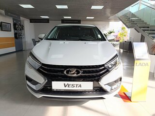 2025 Lada (ВАЗ) Vesta I Рестайлинг (NG), белый, 1907000 рублей, вид 2