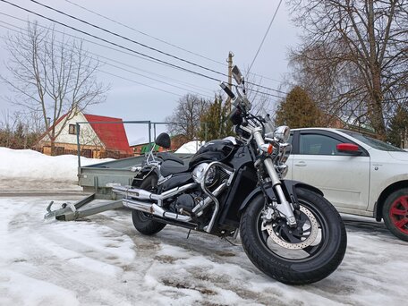 2008 Suzuki Intruder M800, чёрный, 650000 рублей, вид 5