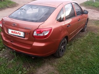 2015 Lada (ВАЗ) Granta I, оранжевый, 350000 рублей, вид 3