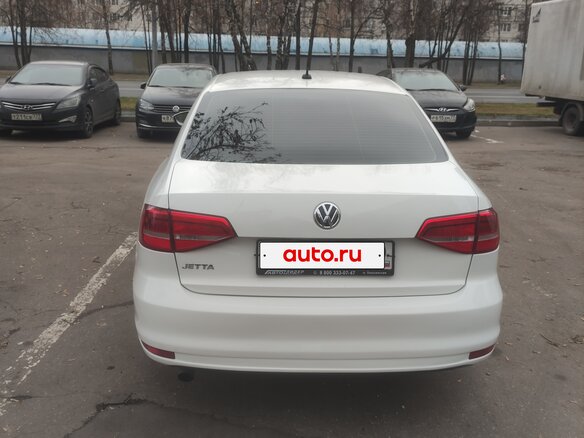 2015 Volkswagen Jetta VI Рестайлинг, белый, 1000000 рублей - вид 5