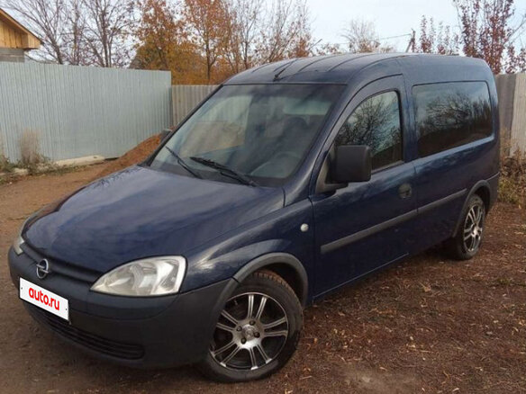 2007 Opel Combo C Рестайлинг, синий - вид 1