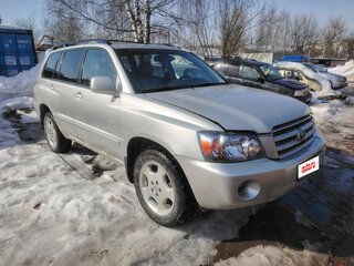 2004 Toyota Highlander I (XU20) Рестайлинг, серебристый, 999999 рублей, вид 3