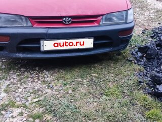 1993 Toyota Corolla VII (E100), красный, 200000 рублей, вид 5