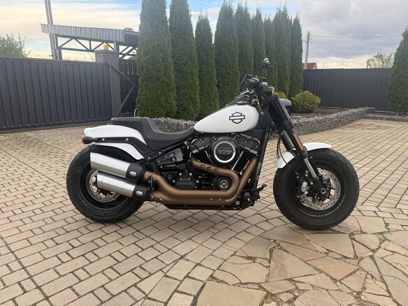 2019 Harley-Davidson Fat Bob, белый, 1480000 рублей - вид 6