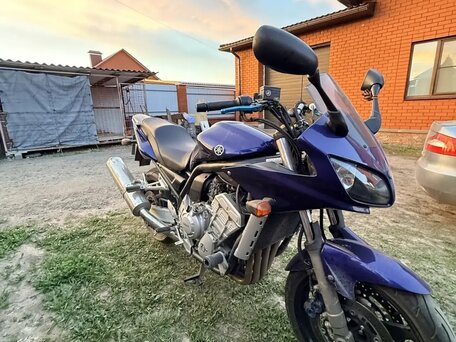 2005 Yamaha FZS1000 Fazer, синий, 350000 рублей, вид 4