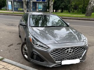 2018 Hyundai Sonata VII (LF) Рестайлинг, серый, 1750000 рублей, вид 3