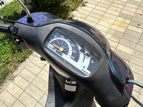 2008 Suzuki Lets 2, синий, 45000 рублей, вид 1