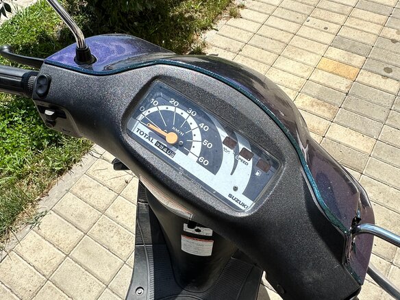 2008 Suzuki Lets 2, синий, 45000 рублей