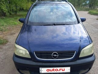 2000 Opel Zafira A, синий, 195000 рублей, вид 1