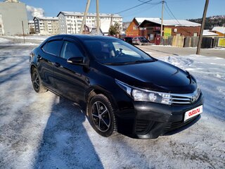 2013 Toyota Corolla XI (E160, E170, E180), чёрный, 1200000 рублей, вид 2