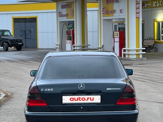 1997 Mercedes-Benz C-Класс 280 I (W202) Рестайлинг, чёрный, 680000 рублей, вид 4