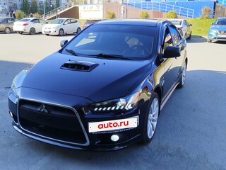 2013 Mitsubishi Lancer X Рестайлинг, чёрный, 800000 рублей, вид 5
