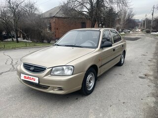 2006 Hyundai Accent ТагАЗ II, бежевый, 335000 рублей, вид 1