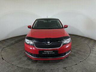 2018 Skoda Rapid I Рестайлинг, красный, 1360000 рублей, вид 2