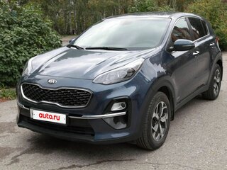2020 Kia Sportage IV Рестайлинг, синий, 2400000 рублей, вид 2
