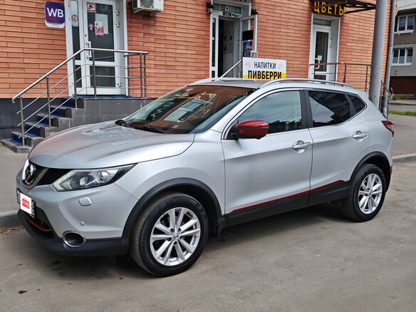 2017 Nissan Qashqai II, серебристый, 1490000 рублей - вид 6