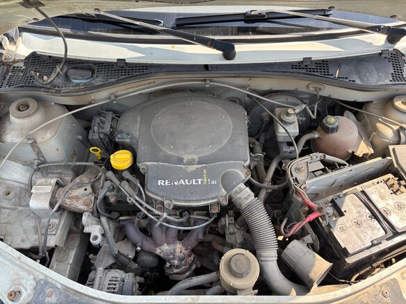 2008 Renault Logan I, серый, 200000 рублей - вид 5