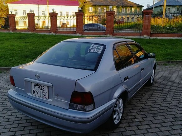 1998 Toyota Tercel V (L50) Рестайлинг, серебристый, 250000 рублей - вид 6