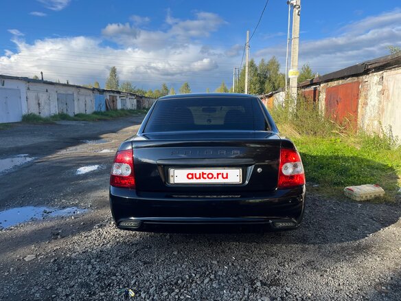 2011 Lada (ВАЗ) Priora I, чёрный - вид 21