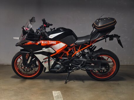 2017 KTM RC 390, оранжевый, 375000 рублей, вид 2