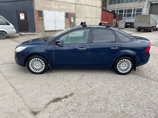 2011 Ford Focus II Рестайлинг, синий, 450000 рублей, вид 4