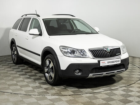 2012 Skoda Octavia Scout II (A5) Рестайлинг, белый, 899585 рублей, вид 3