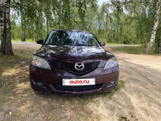 2007 Mazda 3 I (BK) Рестайлинг, пурпурный, 430000 рублей, вид 2