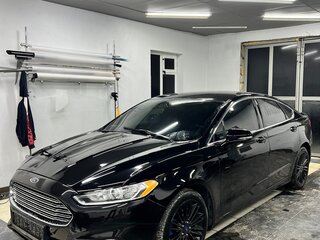 2016 Ford Fusion (North America) II, чёрный, 1150000 рублей, вид 2