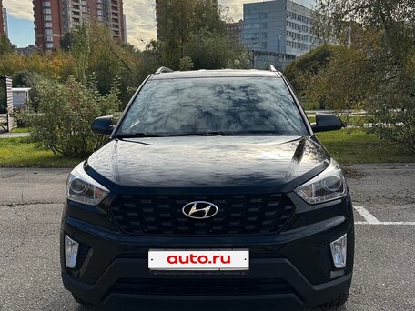 2021 Hyundai Creta I Рестайлинг, чёрный, 2000050 рублей, вид 3