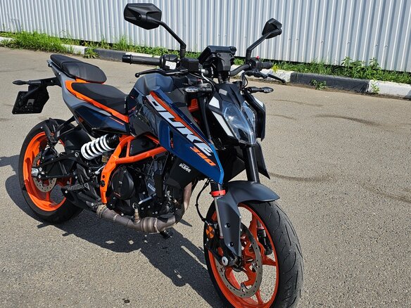 2024 KTM 390 Duke, синий, 590000 рублей - вид 5