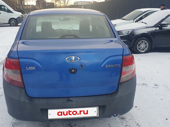 2017 Lada (ВАЗ) Granta I, синий, 230000 рублей - вид 6