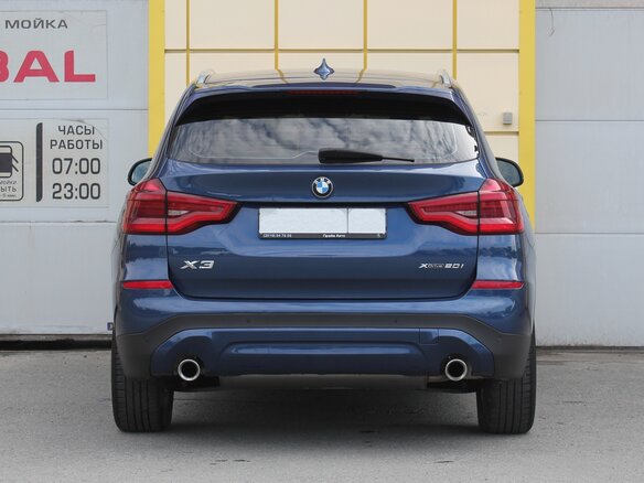 2020 BMW X3 20i xDrive III (G01), синий, 3295000 рублей - вид 4