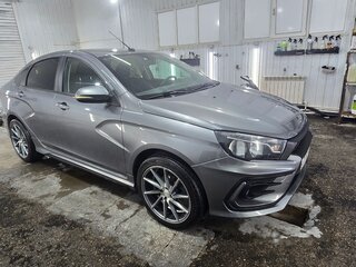 2017 Lada (ВАЗ) Vesta I, серый, 940000 рублей, вид 2