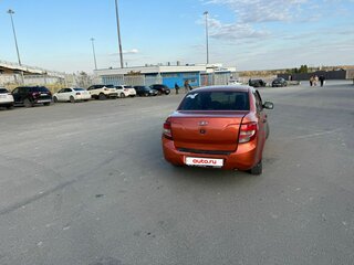 2014 Lada (ВАЗ) Granta I, оранжевый, 380000 рублей, вид 4