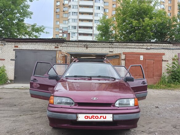2005 Lada (ВАЗ) 2114, красный, 99000 рублей