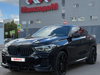 2021 BMW X6 40i III (G06), чёрный, 7500000 рублей, вид 1
