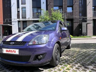 2007 Ford Fiesta Mk5, фиолетовый, 430000 рублей, вид 2