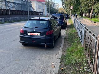 2007 Peugeot 206, чёрный, 250000 рублей, вид 4