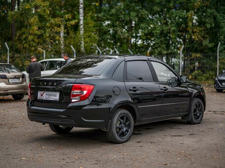 2023 Lada (ВАЗ) Granta I Рестайлинг, чёрный, 725000 рублей, вид 2